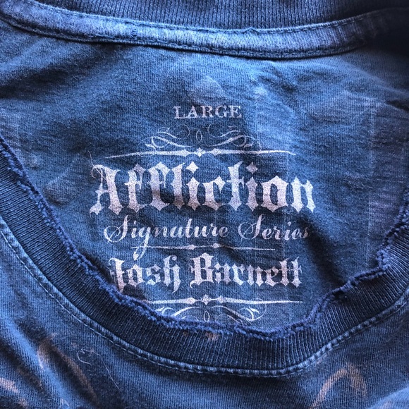 Affliction Josh Barnett Signature Series shirt - Picture 4 of 4